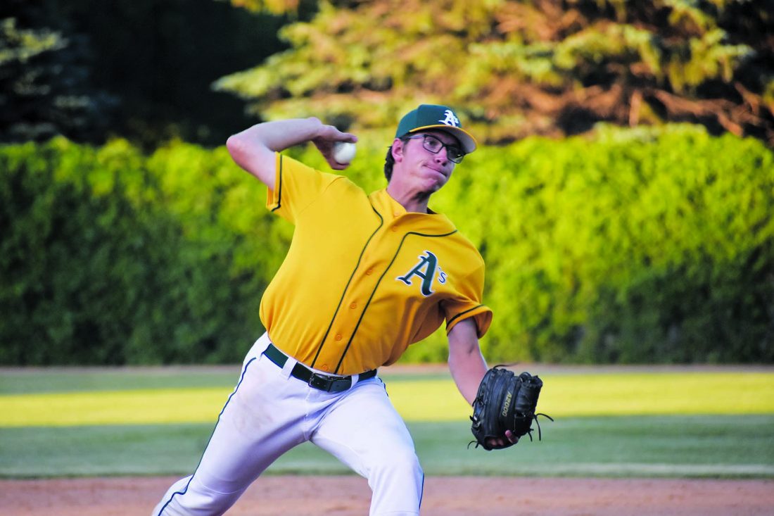 AMATEUR BASEBALL Late offense pushes Milroy Yankees past Marshall, 15